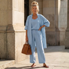 Zweiteiler Damen Leicht Casual