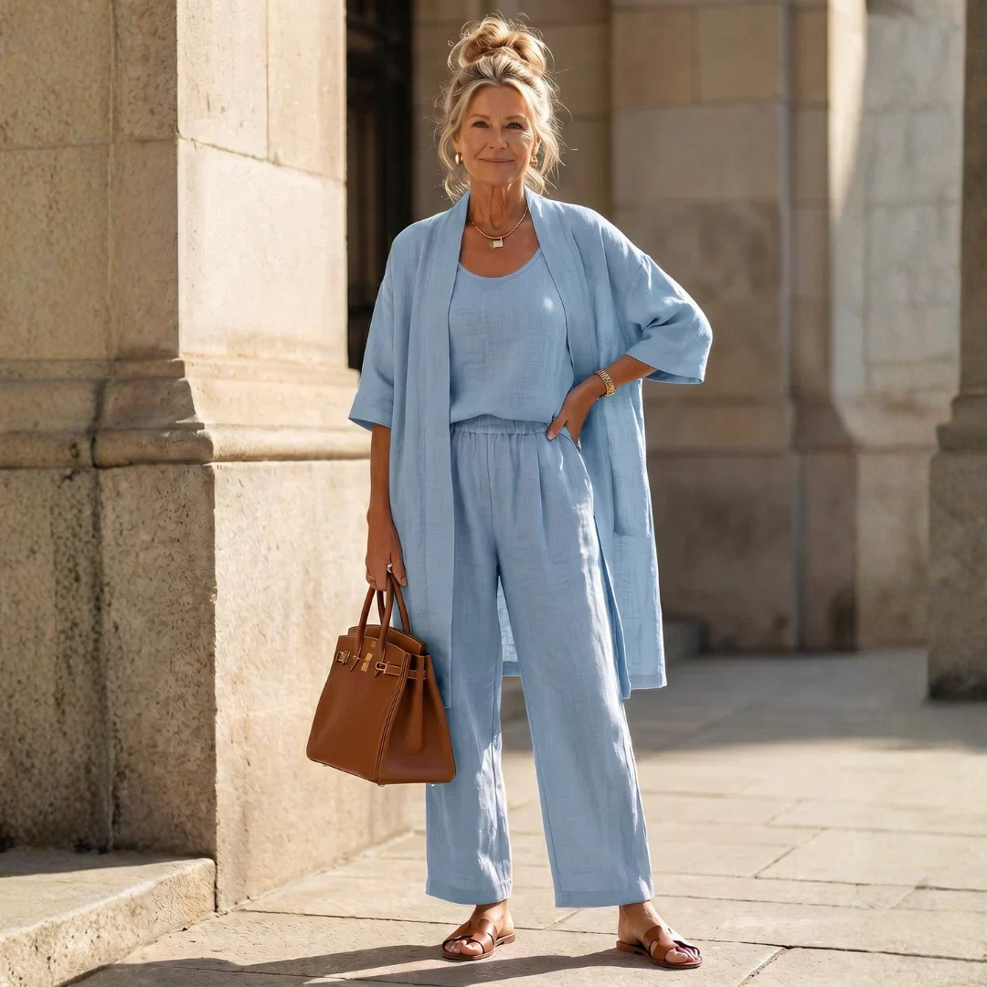 Zweiteiler Damen Leicht Casual