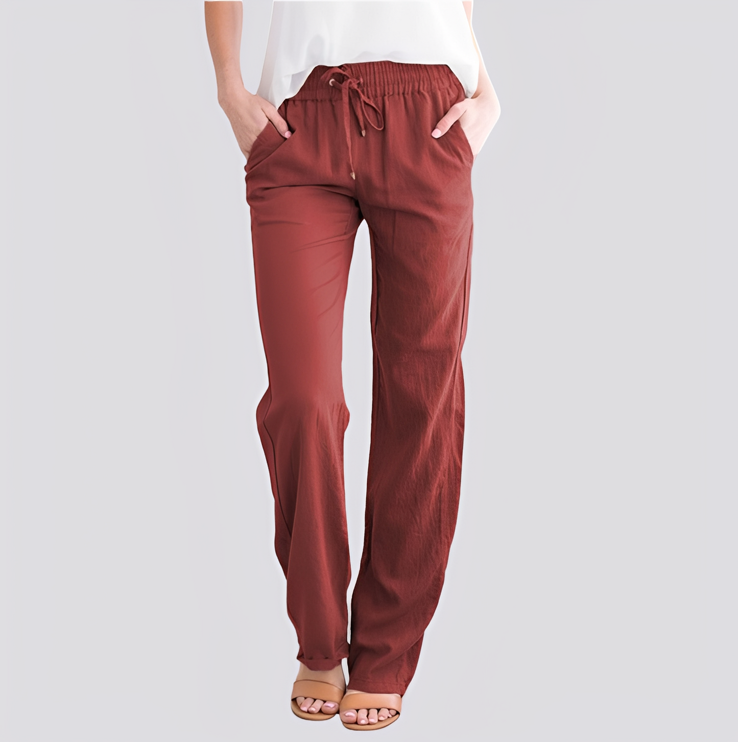 Freizeithose Damen Relaxed Fit Alltag & Freizeit