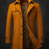Wollmantel Herren Elegant Winter Warm
