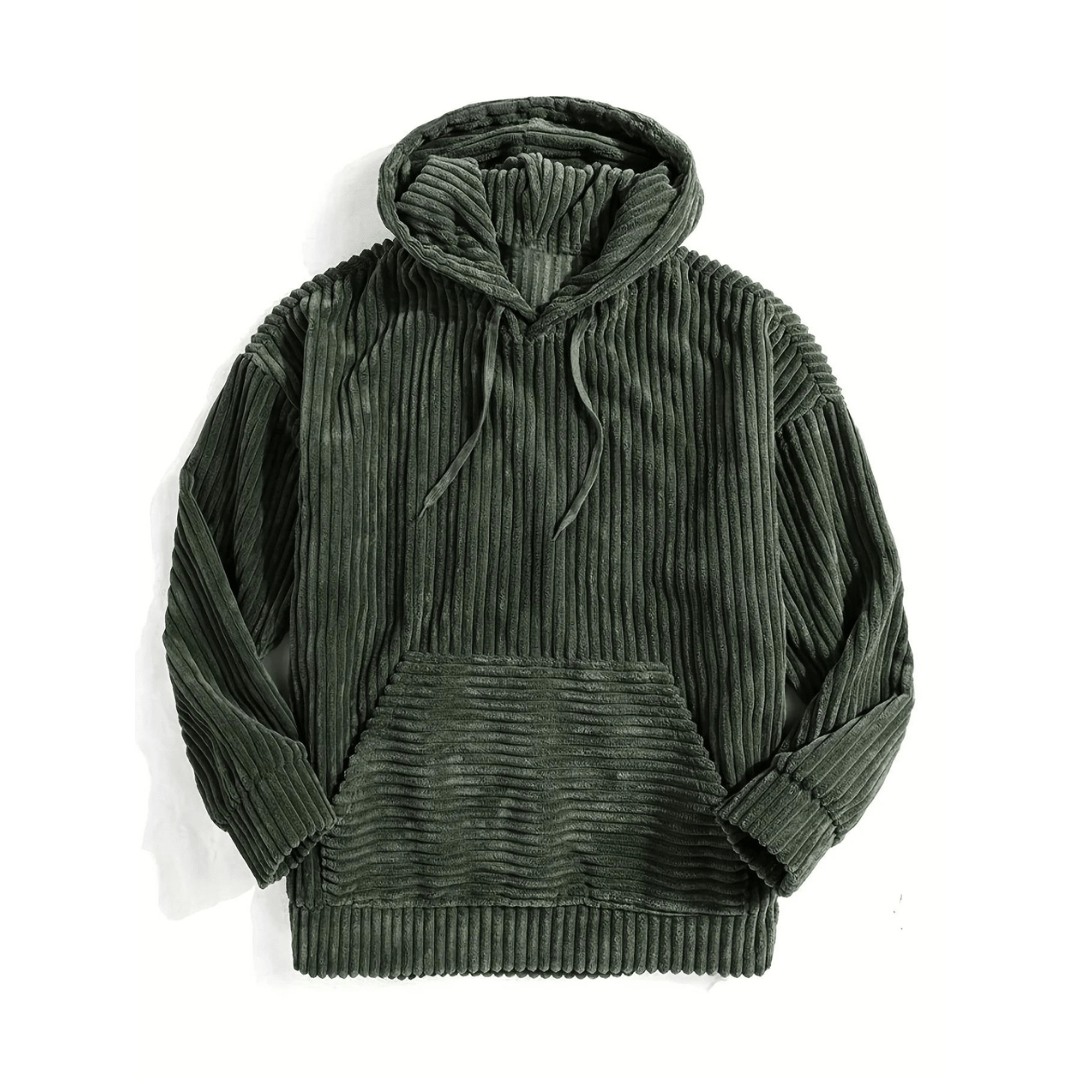 Noah - Aspen Cord Hoodie by Harding Birch & Co