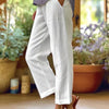 Stoffhose Damen Relaxed Fit Sommer Freizeit