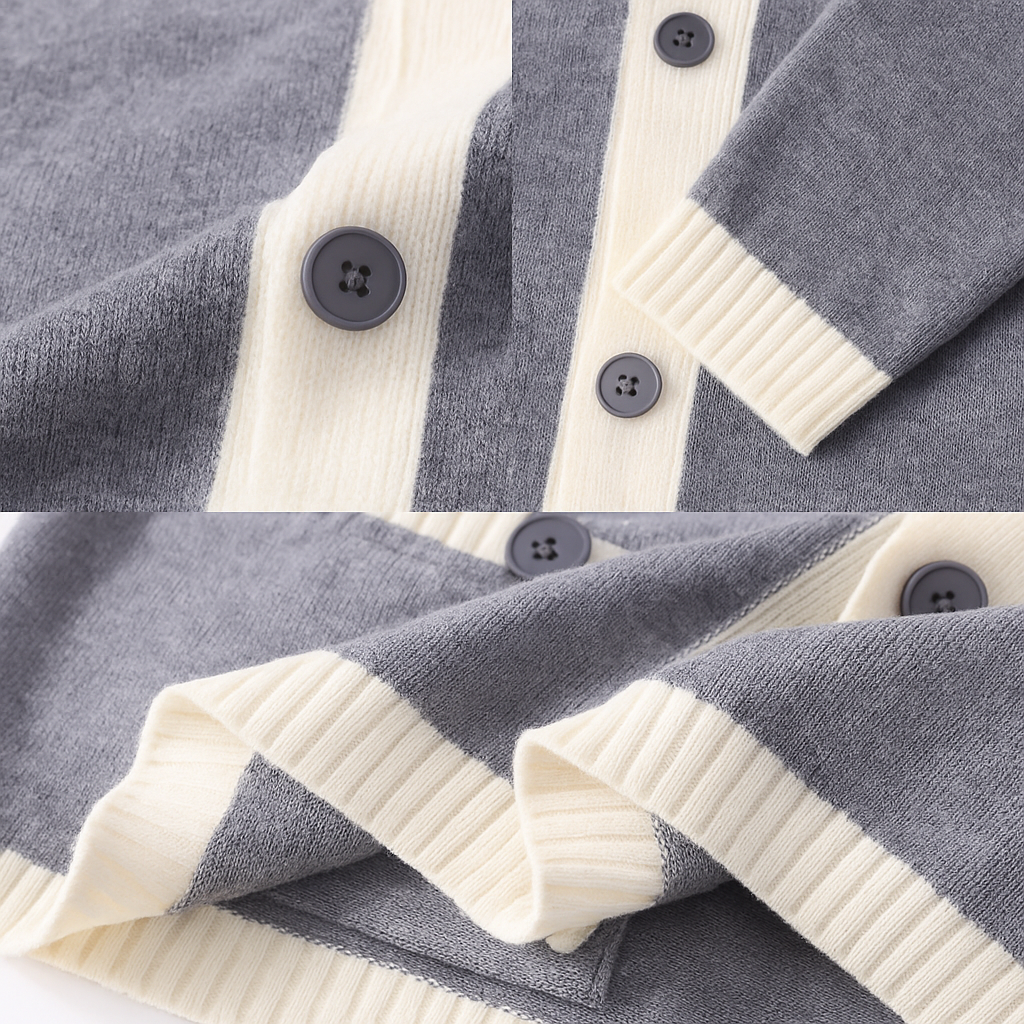 Strickcardigan Damen Relaxed Fit Übergangszeit Casual
