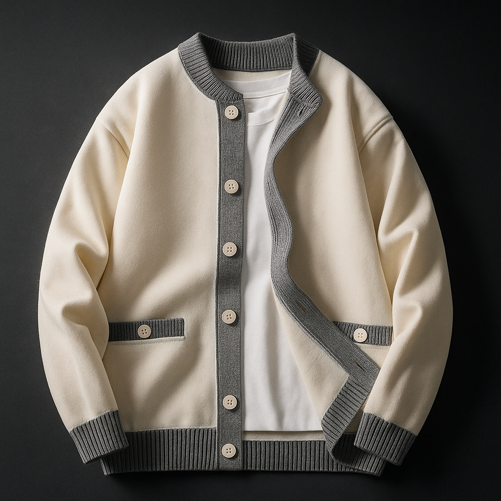 Strickcardigan Damen Relaxed Fit Übergangszeit Casual