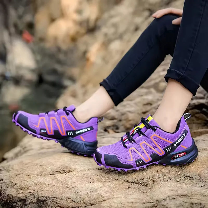 Wanderschuhe Damen Leicht Atmungsaktiv Freizeit