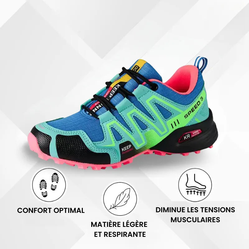 Wanderschuhe Damen Leicht Atmungsaktiv Freizeit