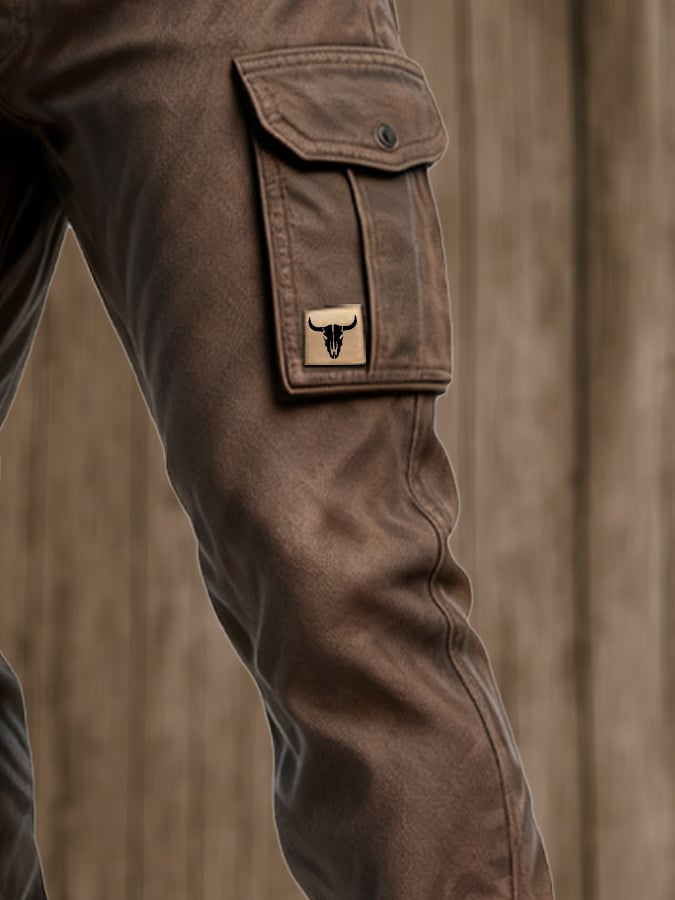 Cargohose Herren Relaxed Fit Outdoor & Freizeit