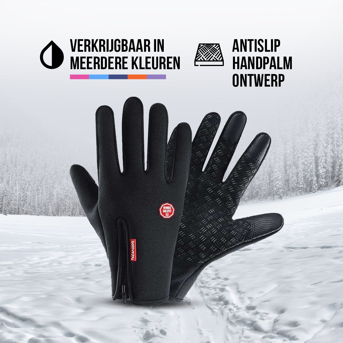 Thermohandschuhe Herren & Damen Winddicht Touchscreen Winter Outdoor