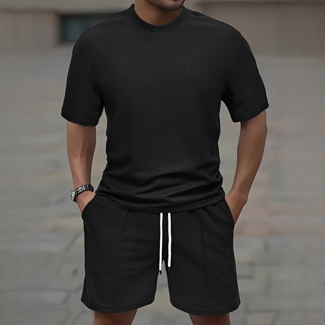 Sommer-Set Herren Leicht Casual Freizeit
