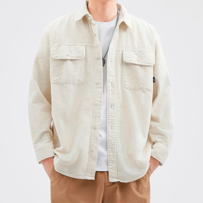 Hemd Herren Regular Fit Freizeit Herbst & Winter