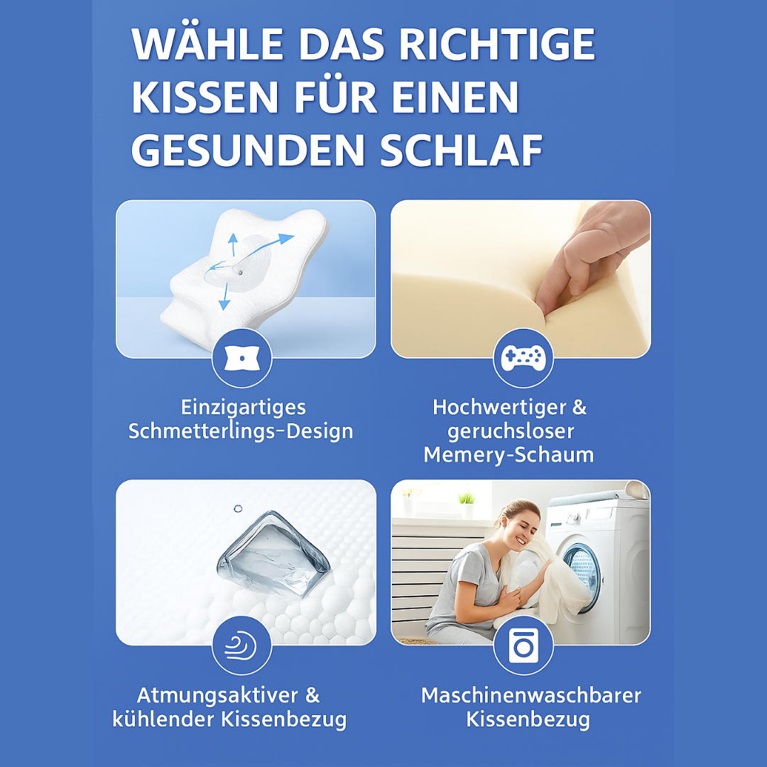 Gesundheitskissen Nackenstütze Komfort Schlafzimmer