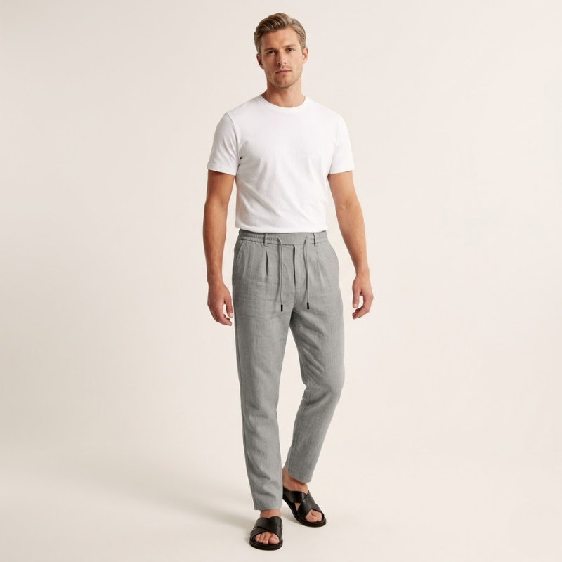 Freizeithose Herren Relaxed Fit Sommer & Freizeit
