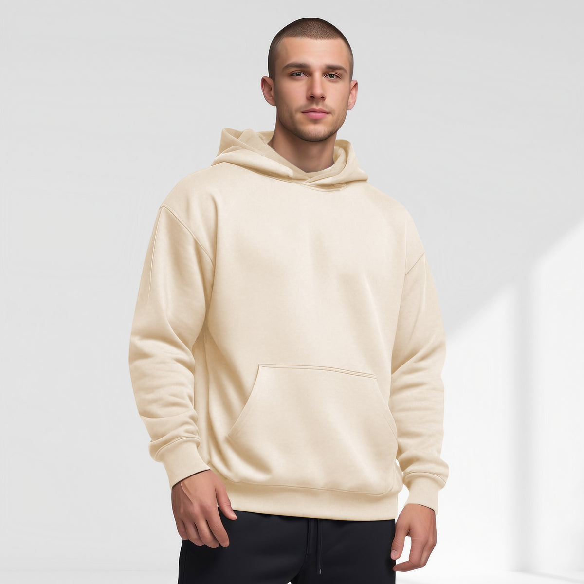 Oversized Hoodie Herren Relaxed Fit Freizeit
