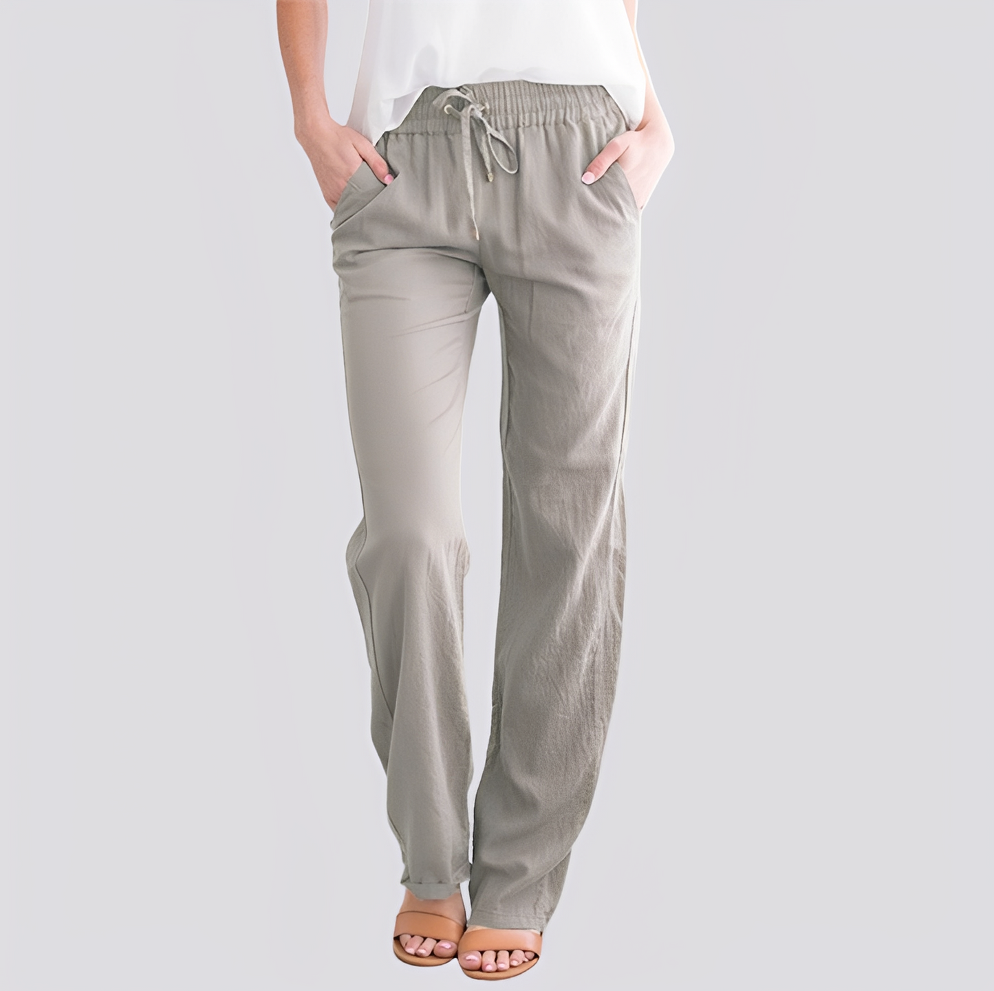 Freizeithose Damen Relaxed Fit Alltag & Freizeit