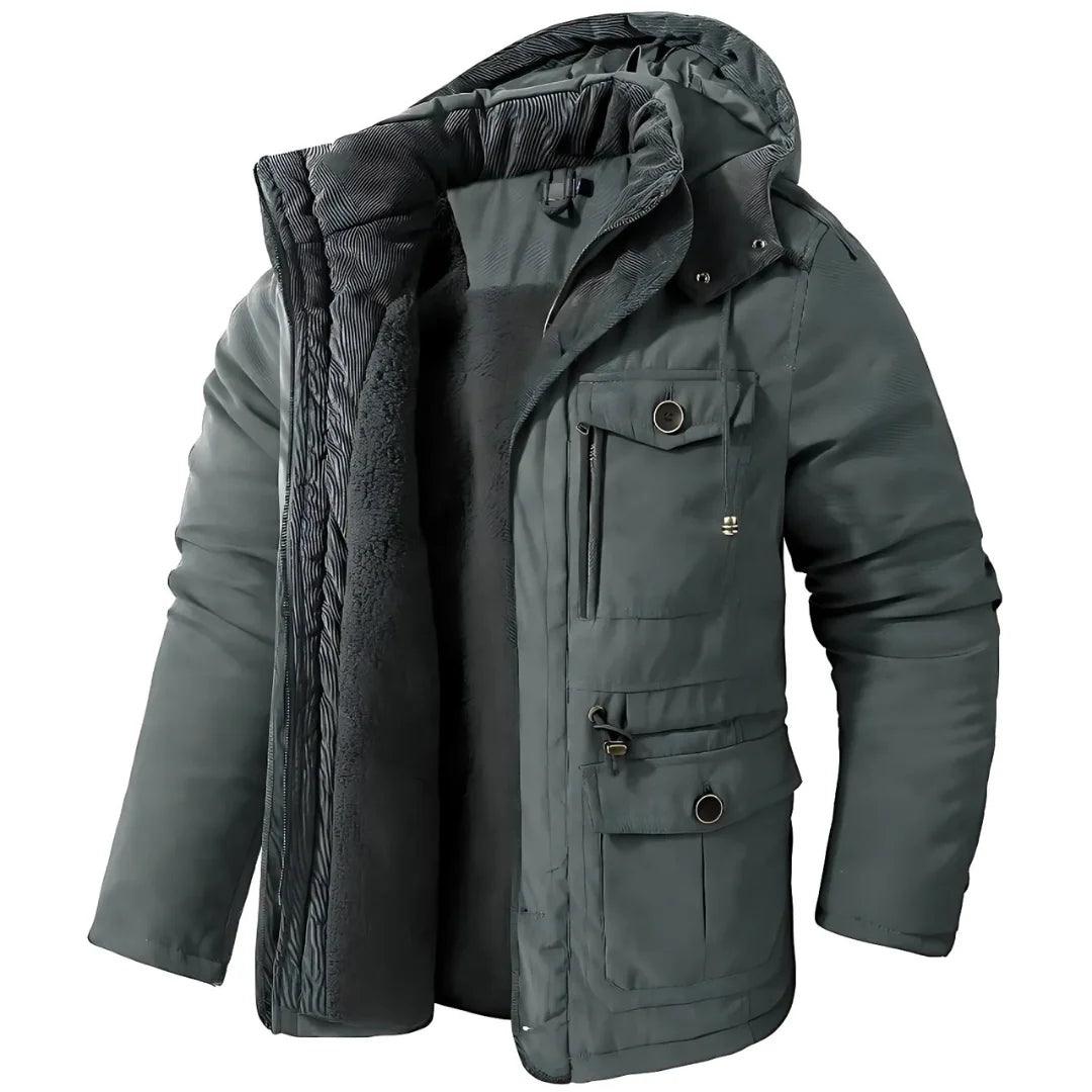 Winterjacke Herren Wasserdicht Winddicht Warm Outdoor