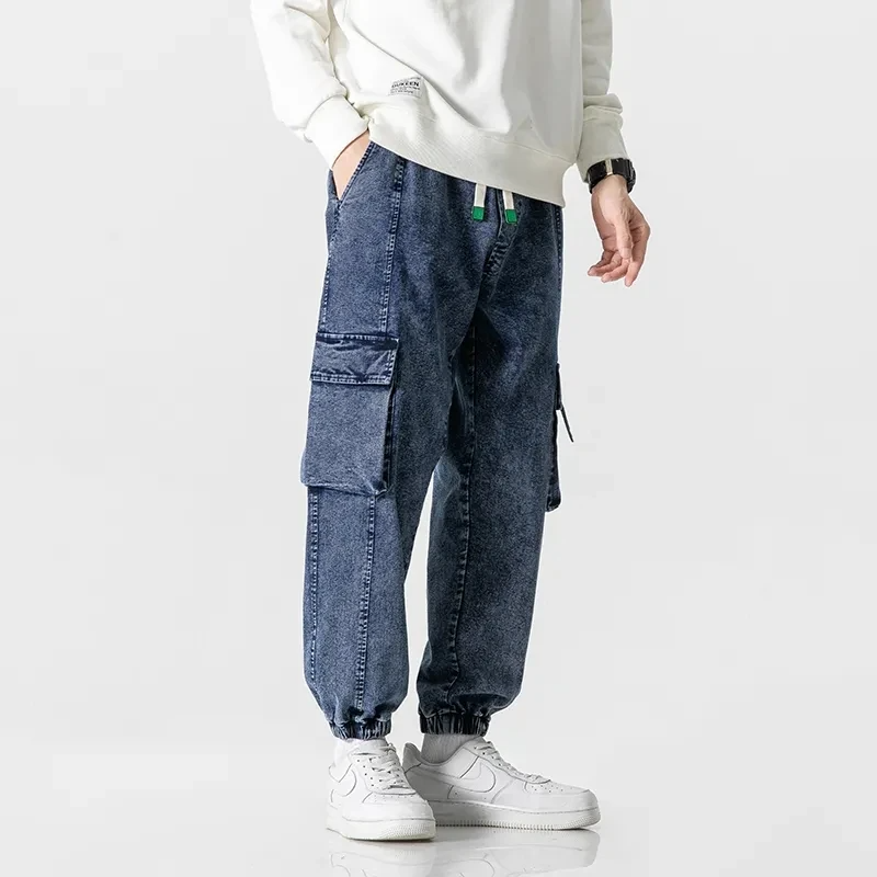 Cargo Jogginghose Herren Relaxed Fit Freizeit
