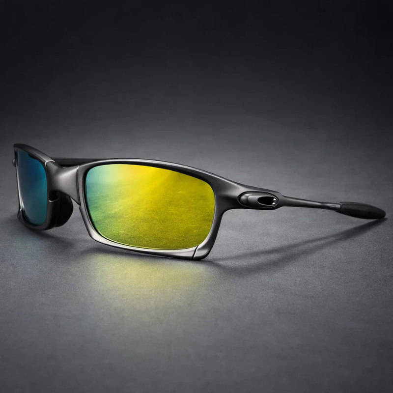 SolarFrontier I Sportsonnenbrille Herren Polarisiert I Velo Brille I Fahrradbrille Outdoor