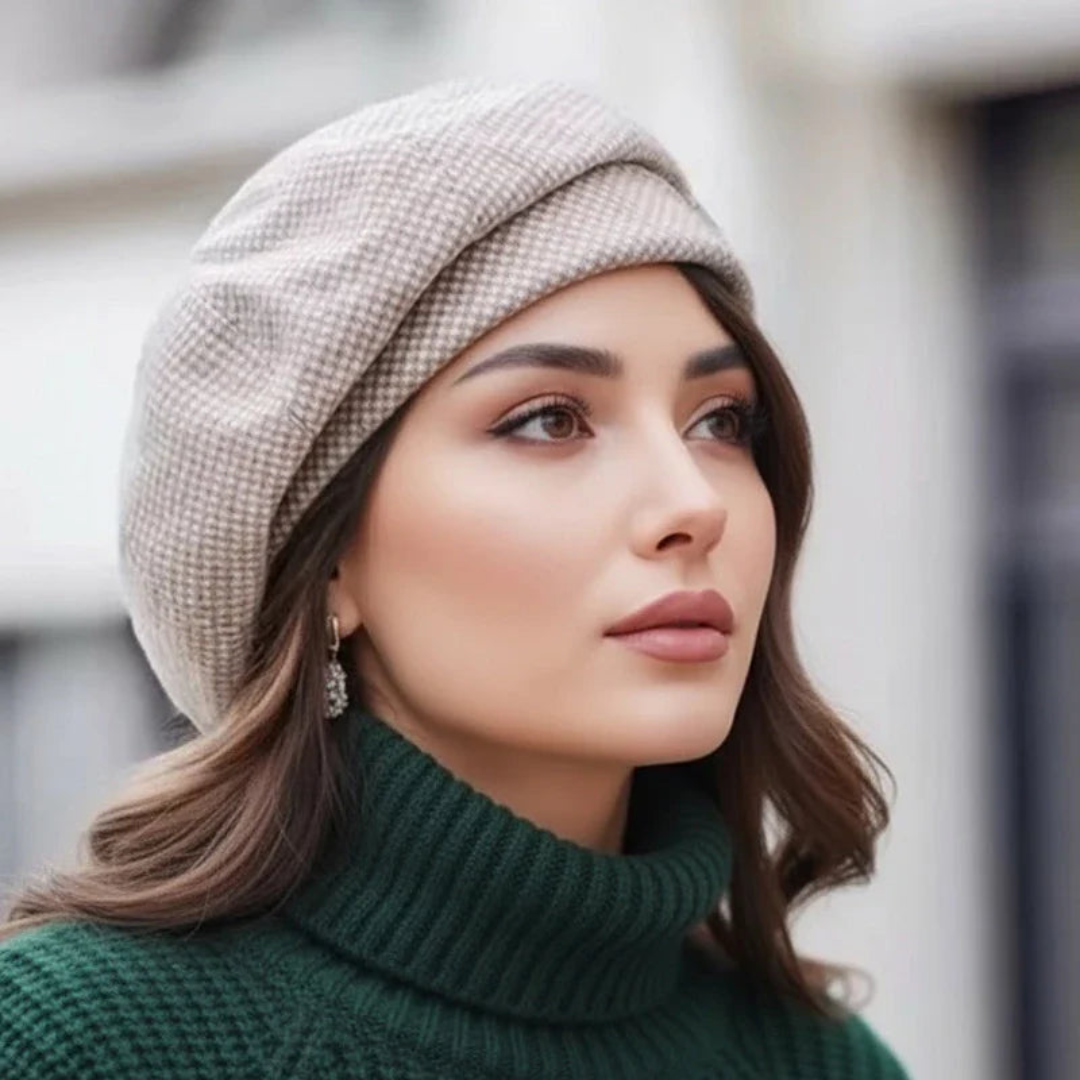 Baskenmütze Damen Elegant Herbst & Winter