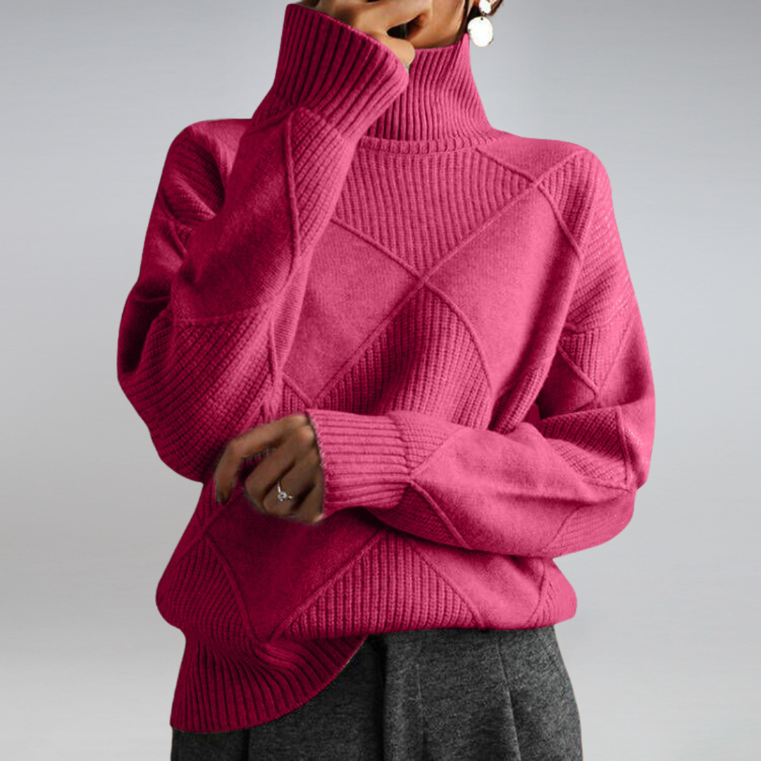 Damen Rollkragenpullover