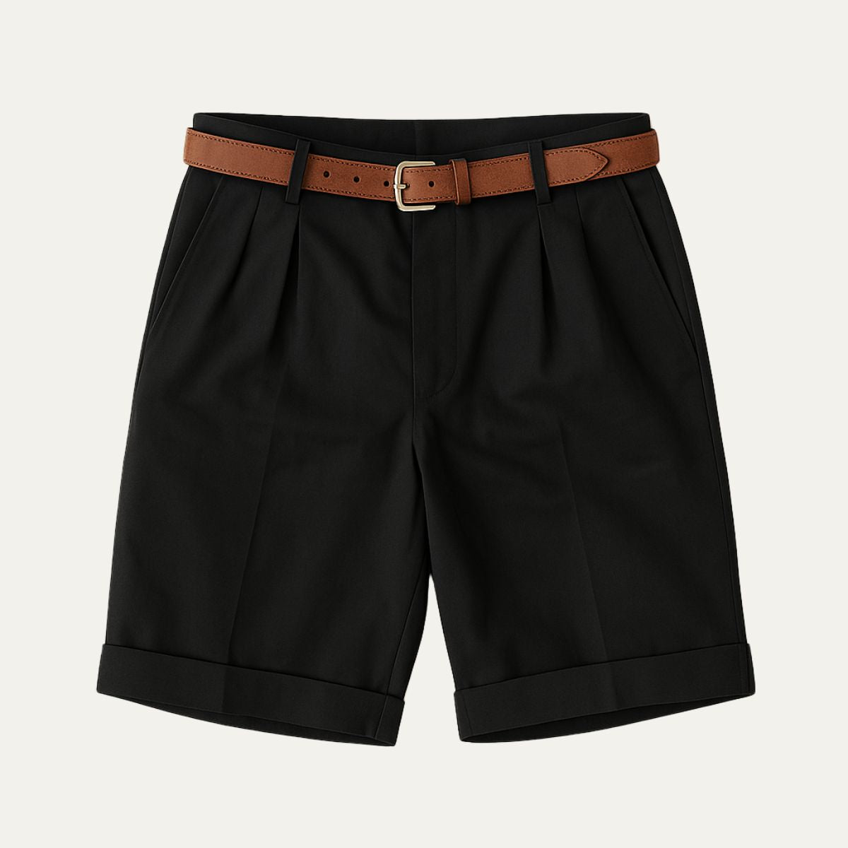 Chino Shorts Herren Gerade Freizeit Frühling & Sommer
