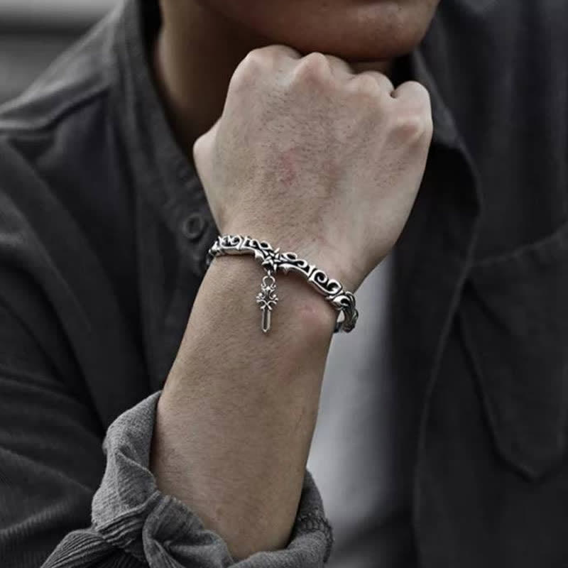 Kupferarmband für Damen und Herren im geflochtenen Design