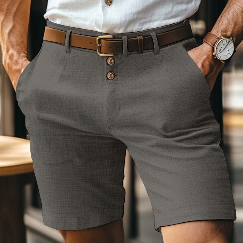 Rupert | Shorts Herren Regular Fit Sommer Leicht Knopfverschluss