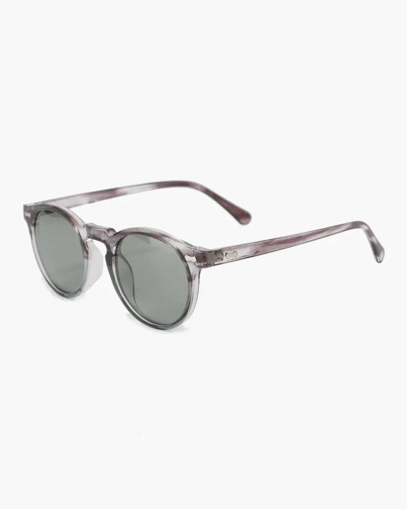 Sonnenbrille Herren Retro Rundrahmen UV-Schutz Sommer