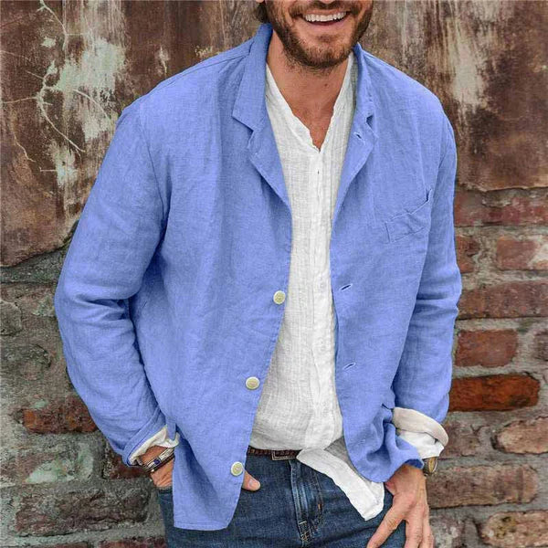 Leichte Herrenjacke Relaxed Fit Freizeit