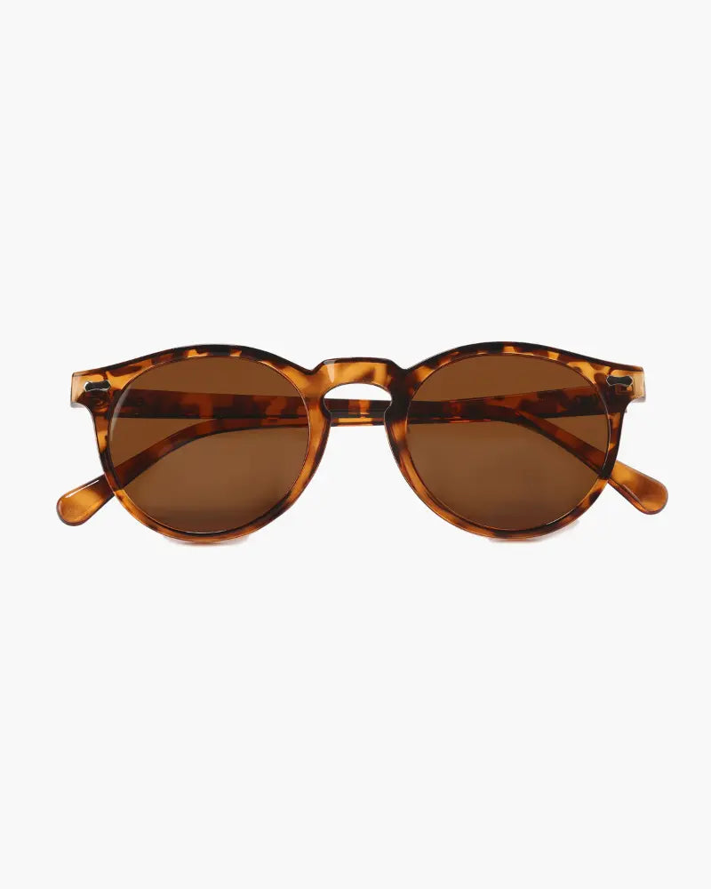 Sonnenbrille Herren Retro Rundrahmen UV-Schutz Sommer