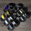 Rudy | Motorradbrille Herren Retro Polarisierte Gläser UV-Schutz Outdoor
