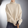 Damen Pullover mit Stehkragen