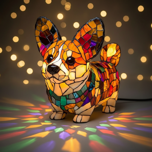 Glänzender Corgi
