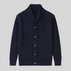 Pullover Herren Relaxed Fit Übergangszeit Schalkragen