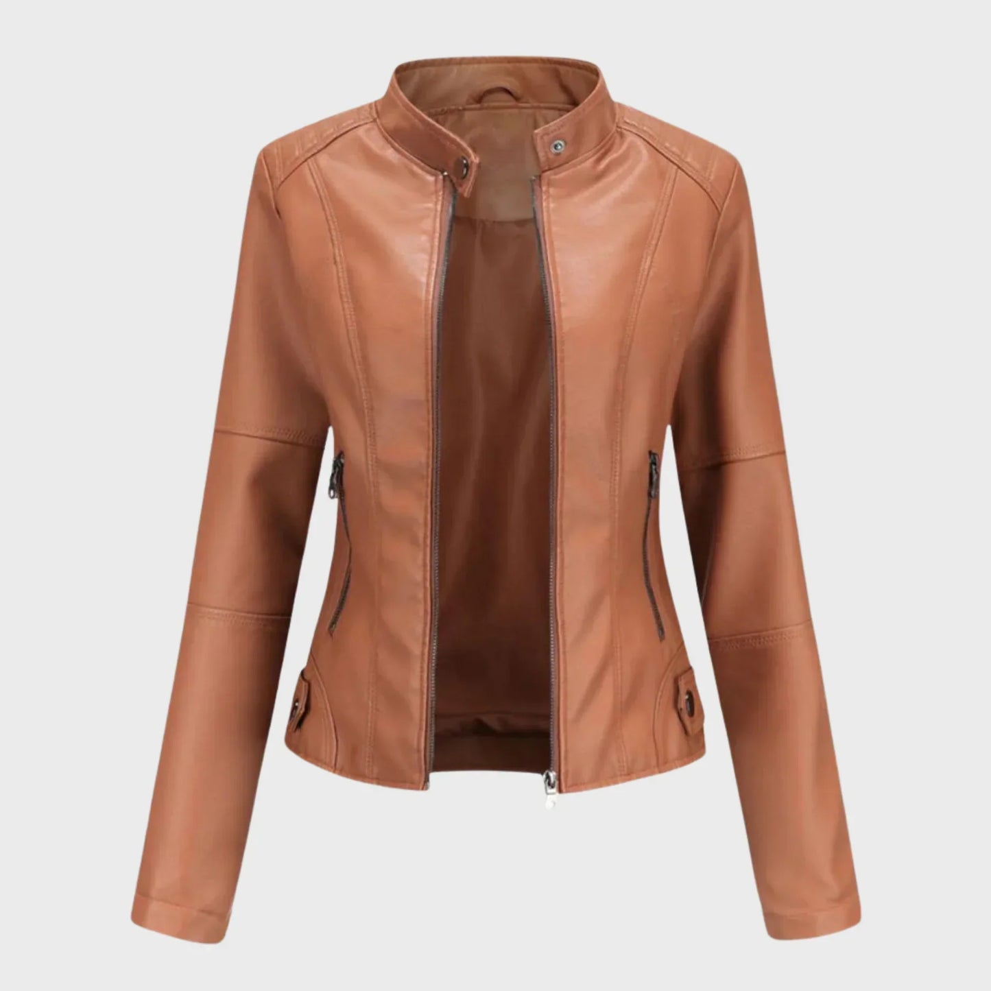 Romina | Coole Lederjacke