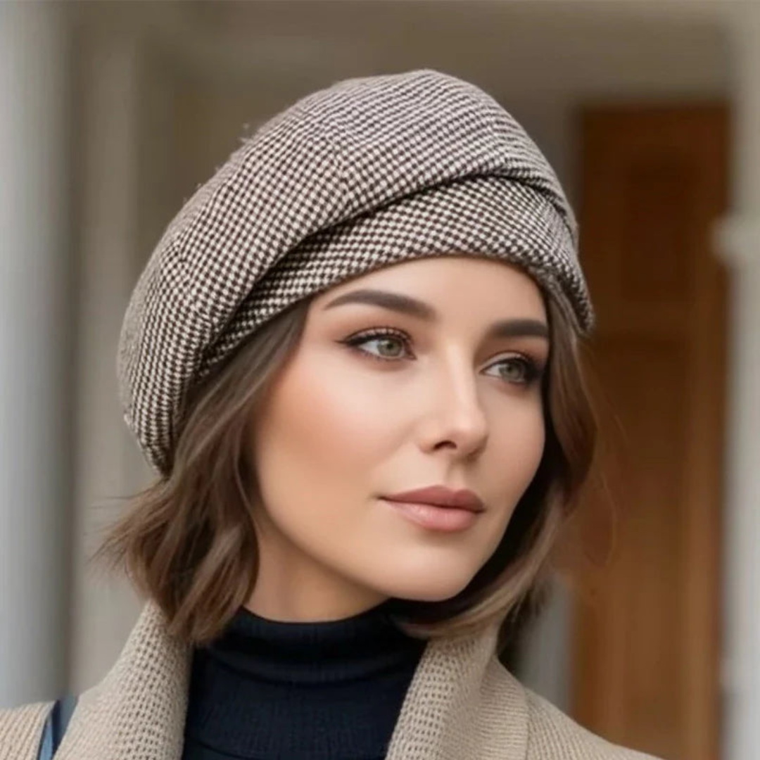 Baskenmütze Damen Elegant Herbst & Winter