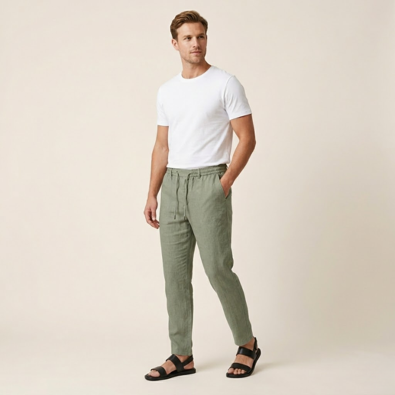 Freizeithose Herren Relaxed Fit Sommer & Freizeit