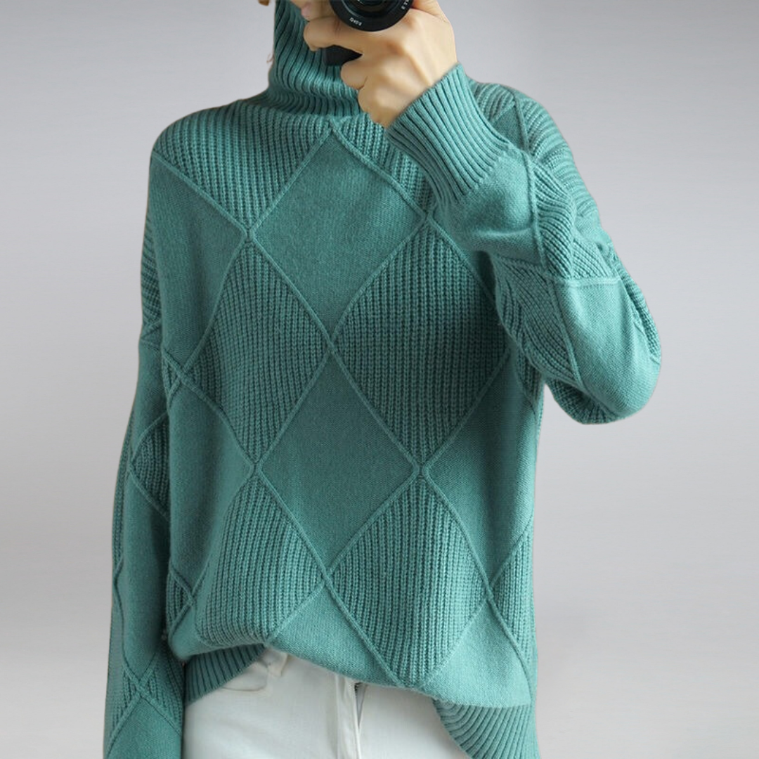 Damen Rollkragenpullover