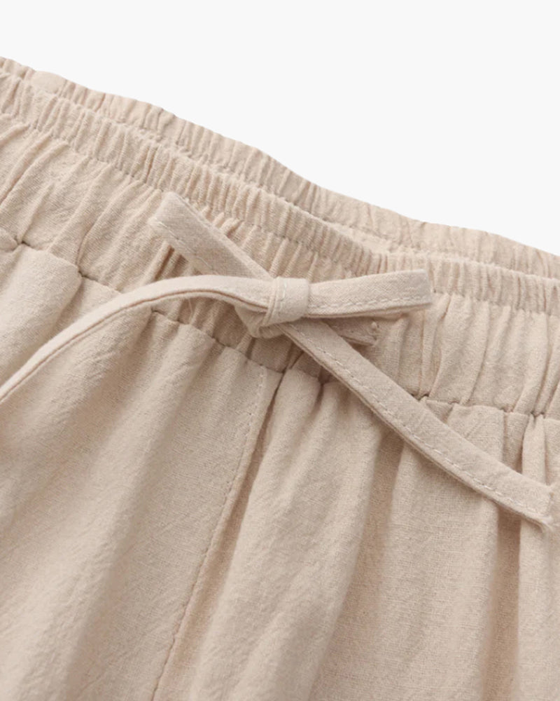 Freizeithose Herren Oversize Leicht Sommer