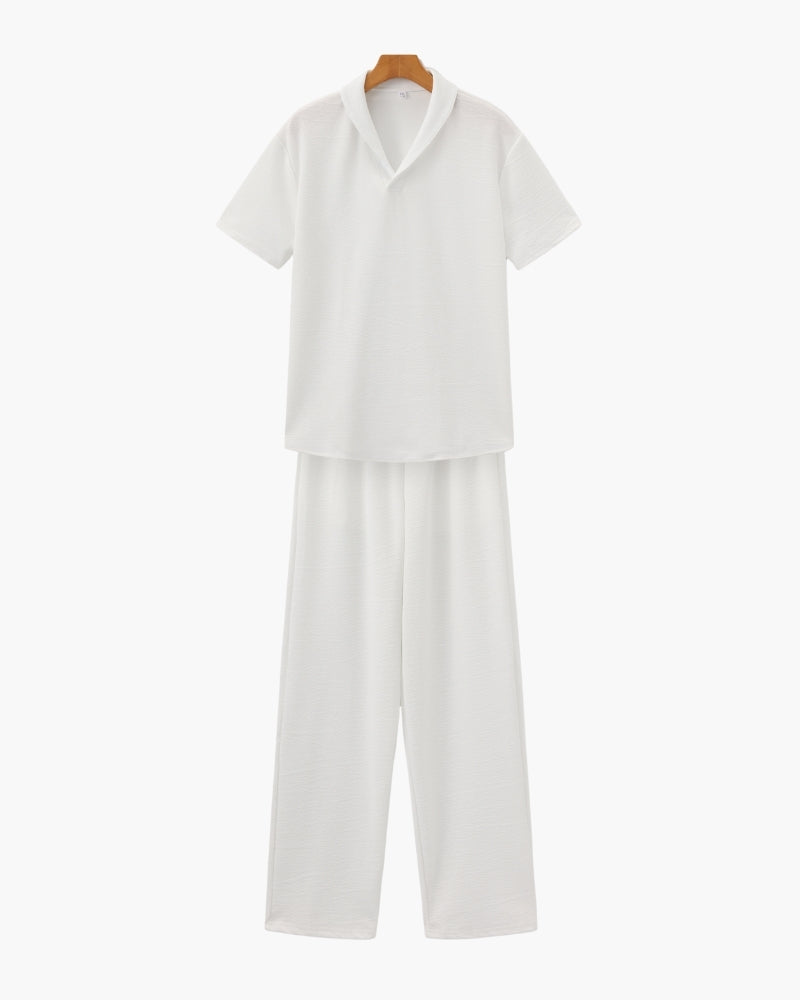 Zweiteiler Damen Slim Fit Freizeit