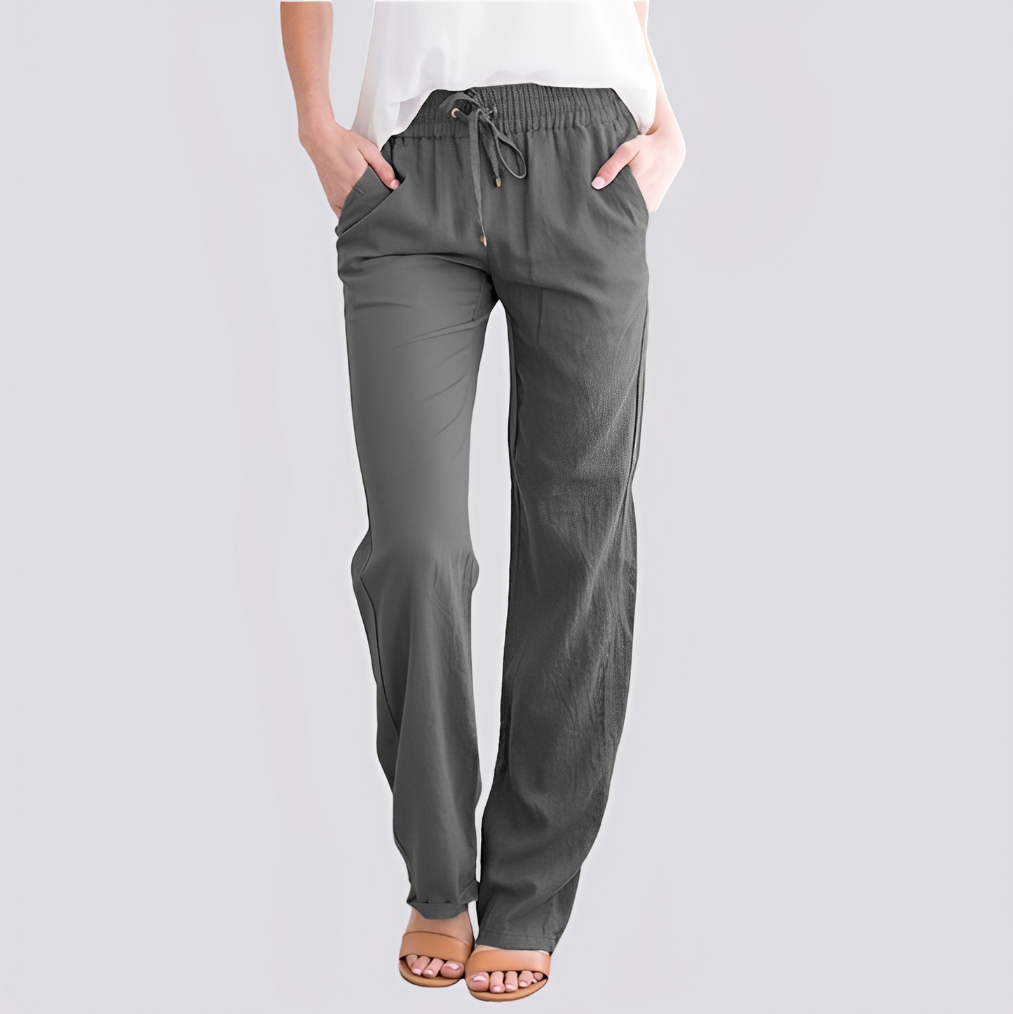 Freizeithose Damen Relaxed Fit Alltag & Freizeit