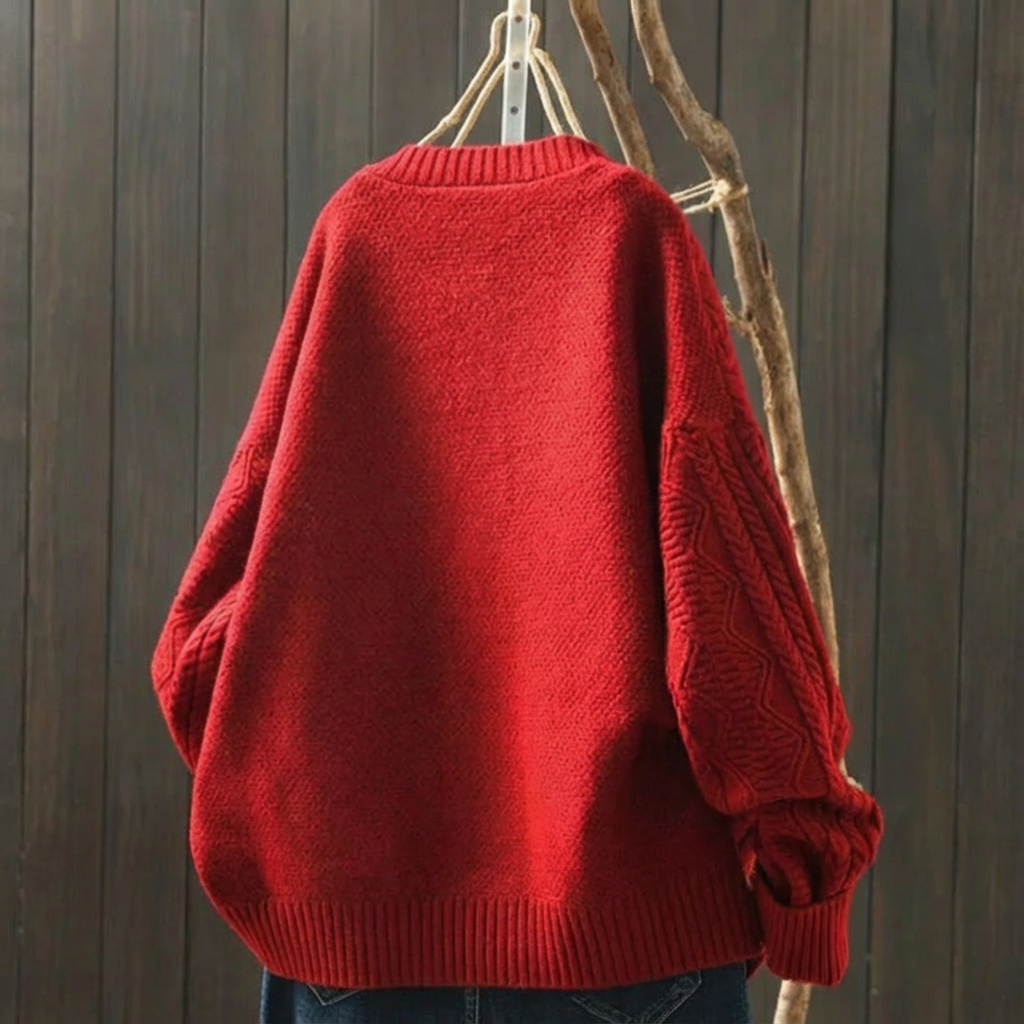 Ainsley™ | Lässig geschnittenes Strickpullover