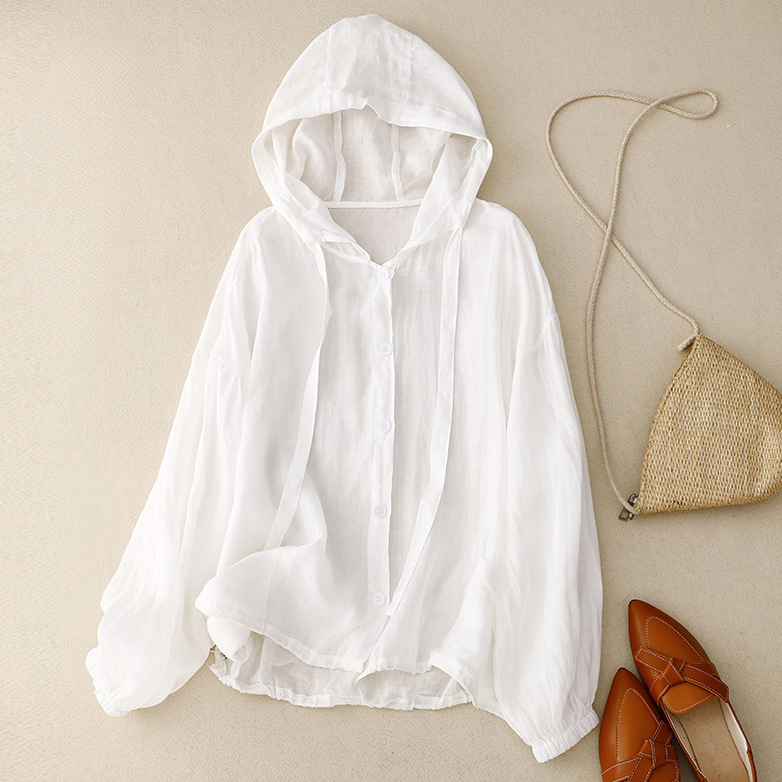 Hoodie Damen Leicht Sommer Casual Relaxed Fit
