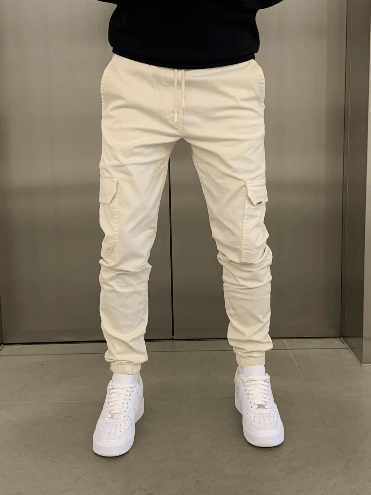 Cargo Jogger Herren Relaxed Fit Freizeit