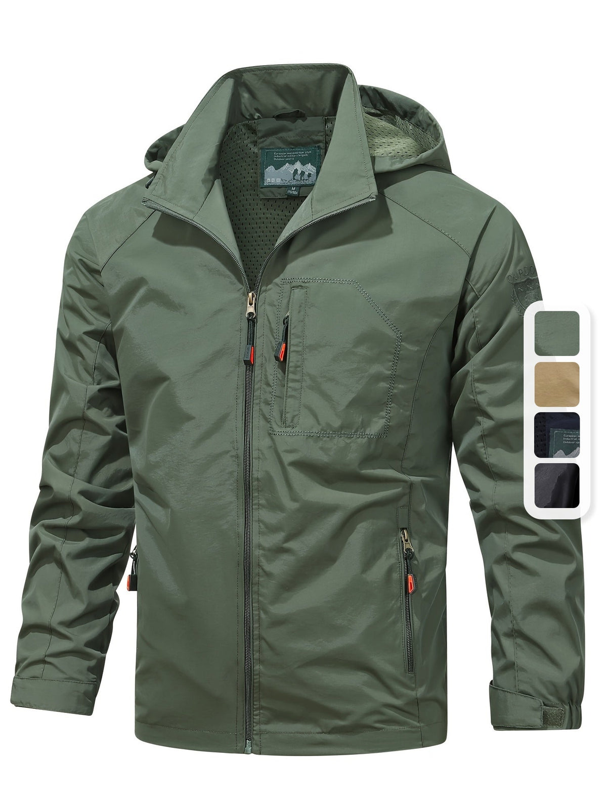 Leichte Übergangsjacke Herren Regular Fit Frühling & Herbst