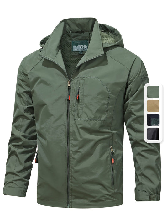 Leichte Übergangsjacke Herren Regular Fit Frühling & Herbst