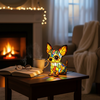 Eleganter Chihuahua Charm-Anhänger