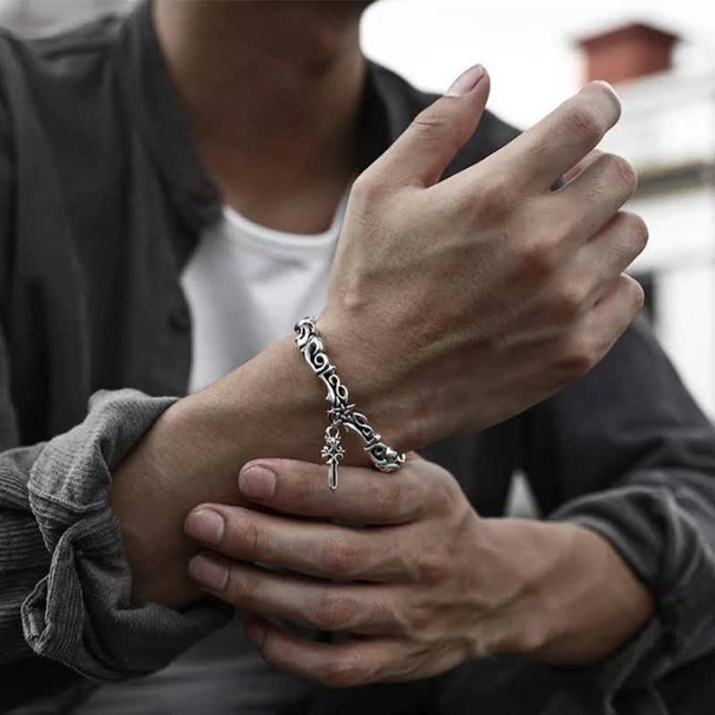 Kupferarmband für Damen und Herren im geflochtenen Design