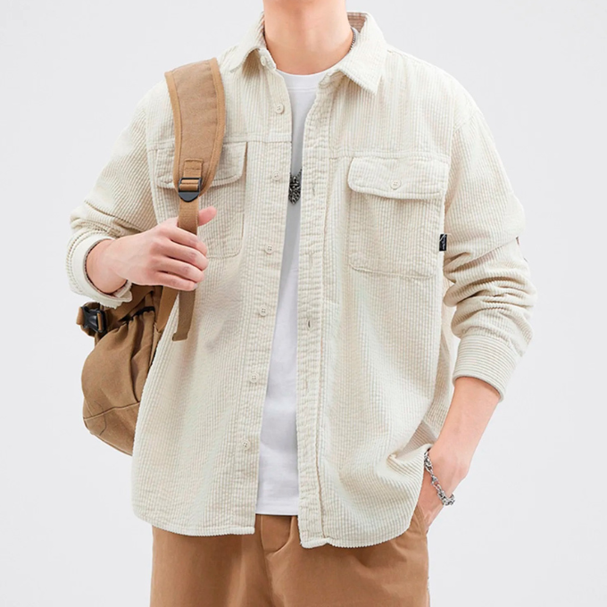 Hemd Herren Regular Fit Freizeit Herbst & Winter