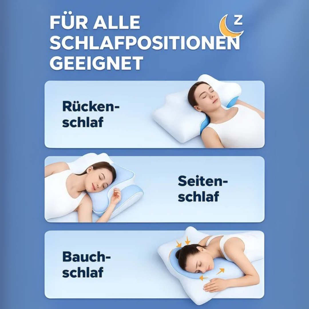 Nackenstützkissen Komfort Schlafzimmer Atmungsaktiv Unisex
