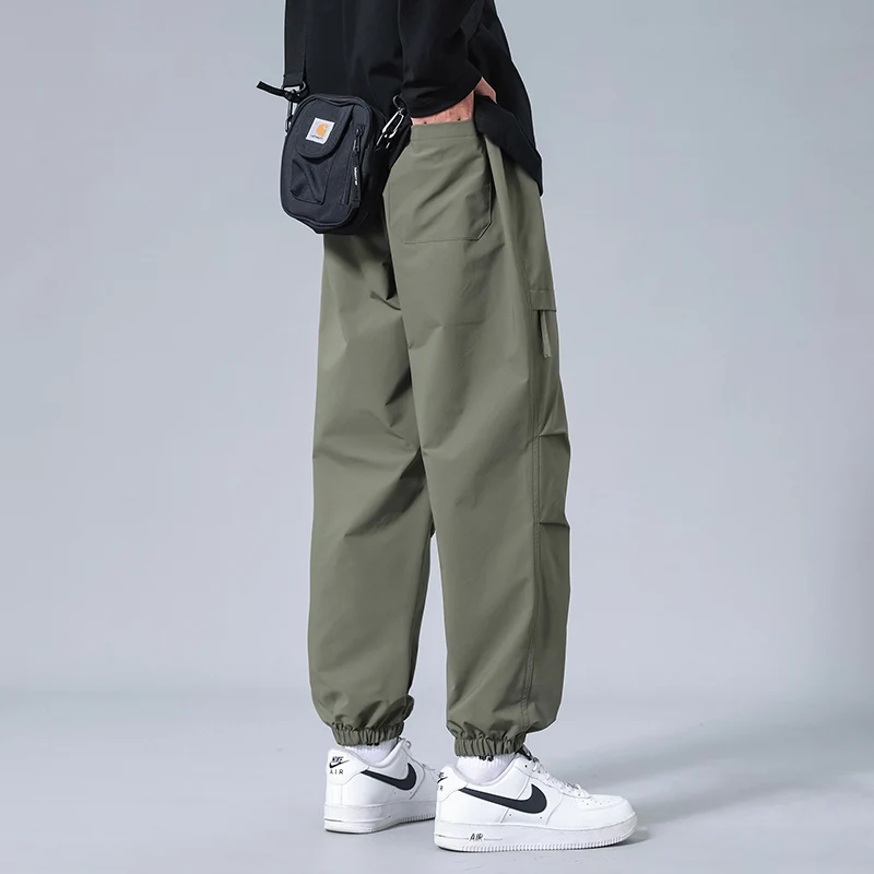 Cargo-Jogginghose Herren Relaxed Fit Urban Freizeit